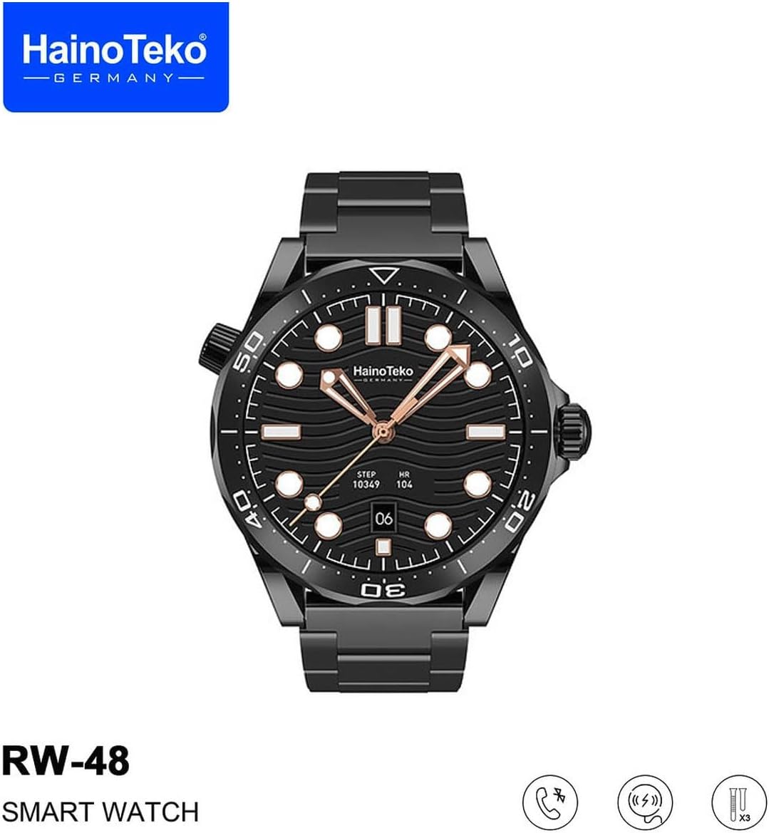3-Strap Set Haino Teko RW-48 Smart Watch