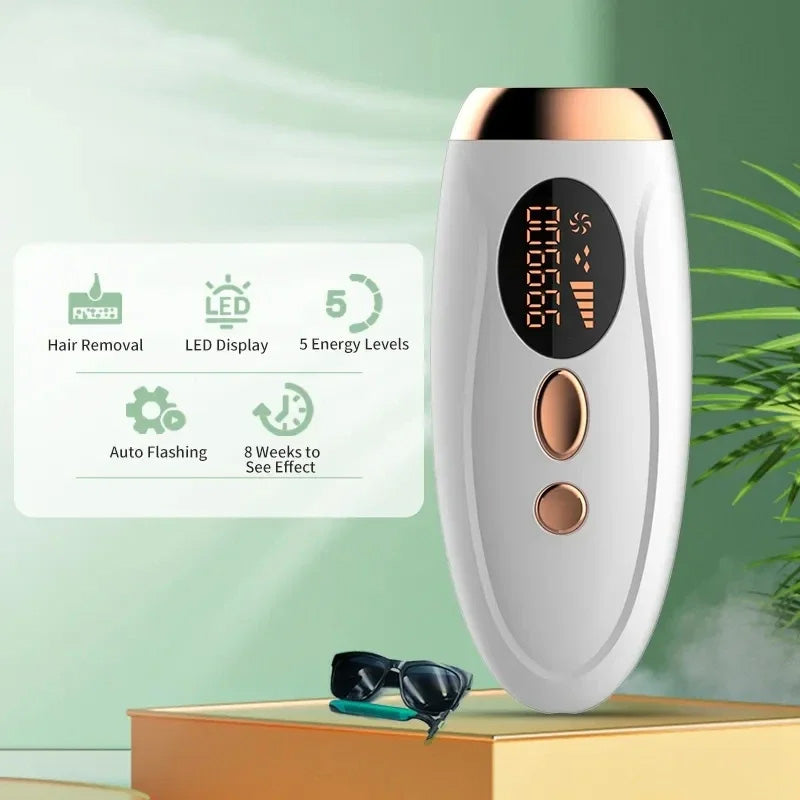 2-in-1 IPL Hair Removal & Photon Rejuvenation (Available in White and Green Color)