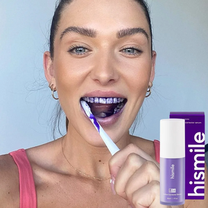 V34 Colour Corrector Purple Toothpaste (Pack of 2) BRELZA