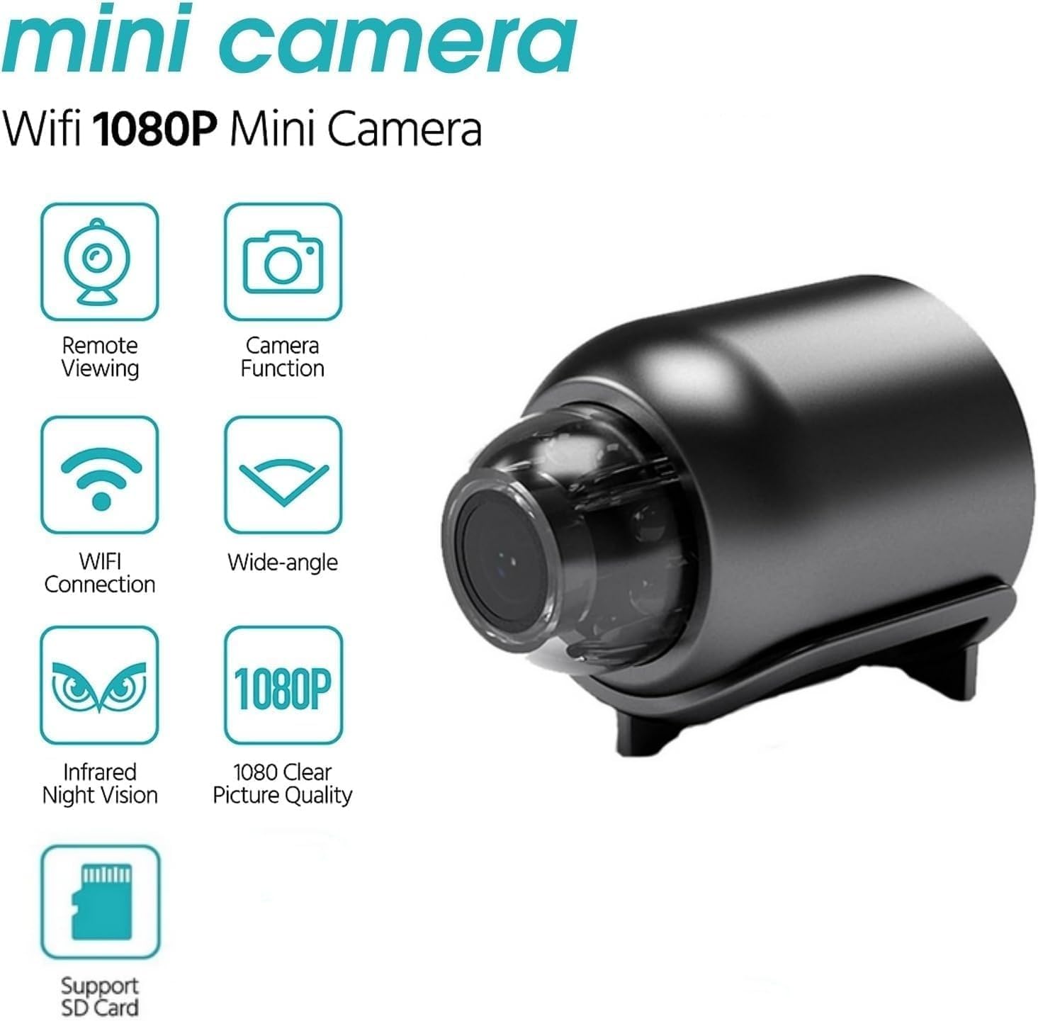 1080P HD X5 Mini WiFi Camera